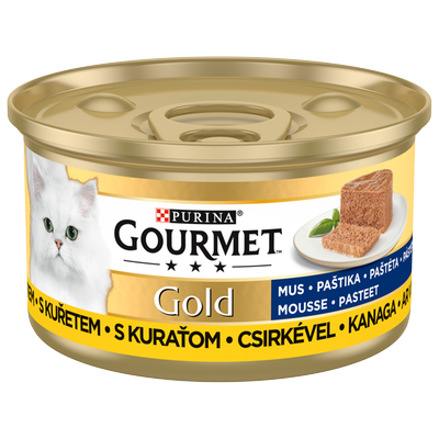 Obrázok GOURMET GOLD S KURAŤOM-PAŠTÉTA 85G