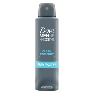 Obrázok DOVE MEN DEO SPREJ 150ML CLEAN COMFORT