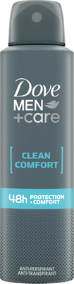 Obrázok DOVE MEN DEO SPREJ 150ML CLEAN COMFORT