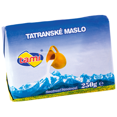 Obrázok TAMI TATRANSKÉ MASLO 82% 250G