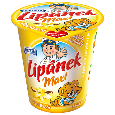 Obrázok MADETA LIPÁNEK MAXI VANILKA 130G