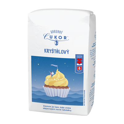 Obrázok KORUNNÝ CUKOR KRYŠTÁLOVÝ 1KG