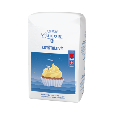 Obrázok KORUNNÝ CUKOR KRYŠTÁLOVÝ 1KG