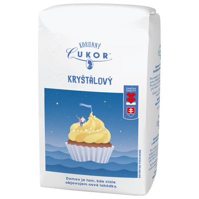 Obrázok KORUNNÝ CUKOR KRYŠTÁLOVÝ 1KG