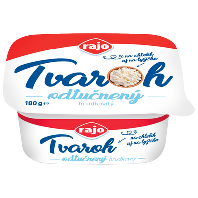 Obrázok RAJO TVAROH 180G ODTUČN.HRUDKOVITÝ