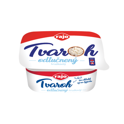 Obrázok RAJO TVAROH ODTUČNENÝ HRUDKOVITÝ 180G