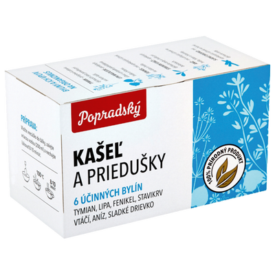 Obrázok POPRAD.BYL. ČAJ KAŠEĽ A PRIEDUŠKY 22.5G