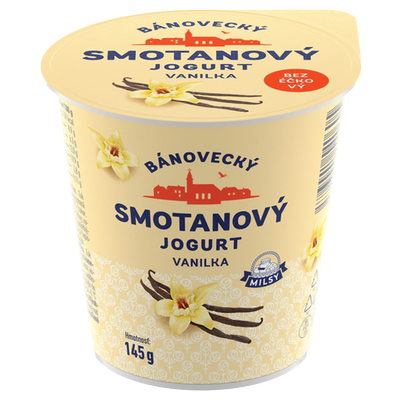 Obrázok MILSY BÁNOVECKÝ SMOT.JOG. VANILKA 145G