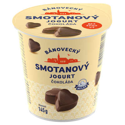 Obrázok MILSY BÁNOVECKÝ SMOT.JOG. ČOKOLÁDA 145G