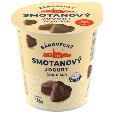 Obrázok MILSY BÁNOVECKÝ SMOT.JOG. ČOKOLÁDA 145G