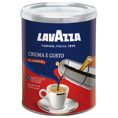 Obrázok LAVAZZA CREMA GUSTO 250G MLETÁ DÓZA