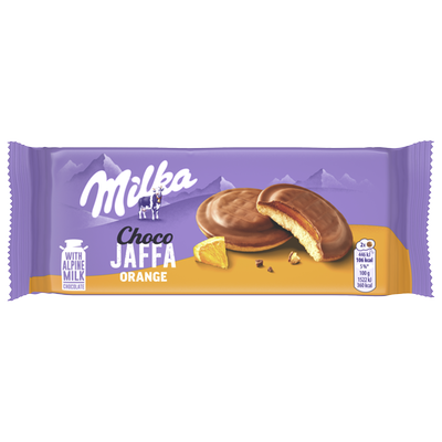 Obrázok MILKA JAFFA BISCUITS POMARANČ 147G