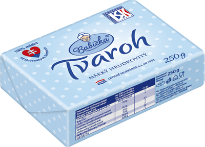 Obrázok BABIČKA TVAROH MÄKKÝ HRUDKOVITÝ 250G