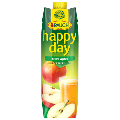 Obrázok HAPPY DAY JABLKO 100% 1L