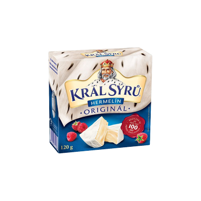 Obrázok KRÁL SÝRU HERMELÍN SEZÓNNY 120G