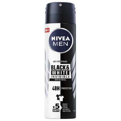 Obrázok NIVEA MEN DEO SPREJ 150ML B&W POWER