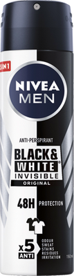 Obrázok NIVEA MEN DEO SPREJ 150ML B&W POWER
