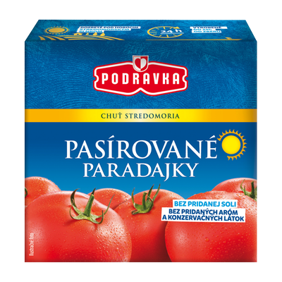 Obrázok PODRAVKA PASÍROVANÉ PARADAJKY 500G