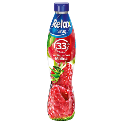 Obrázok RELAX OVOCNY SIRUP MALINA 0,7
