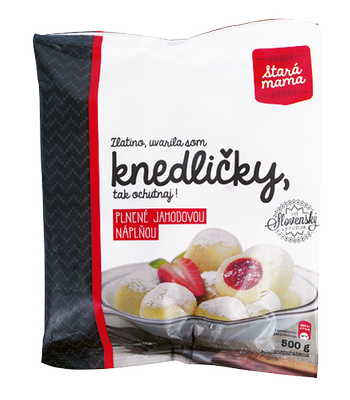 Obrázok HO&PE KNEDLIČKY JAHODOVÉ STARÁ MAMA 500G