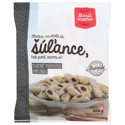 Obrázok HO&PE ŠÚĽANCE S MAKOVOU NÁPLŇOU 500G