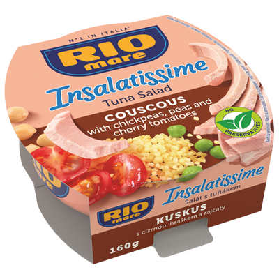 Obrázok RIO MARE TUNIAKOVY ŠALÁT KUS KUS 160G