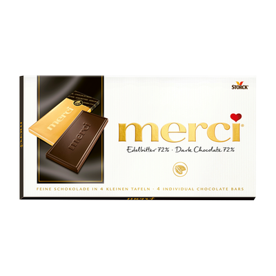 Obrázok MERCI TABLETS EXTRA DARK 100G