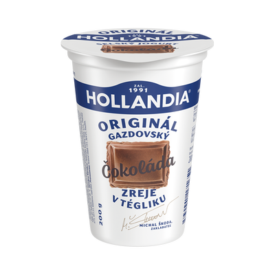Obrázok HOLLANDIA GAZDOVSKÝ JOG.ČOKOLÁDA 200G