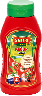 Obrázok SNICO KEČUP SLADKÝ 450G