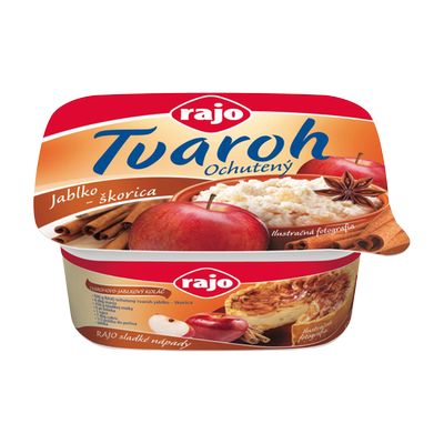 Obrázok RAJO TVAROH OCHUTENÝ JABL.-ŠKORICA 250G