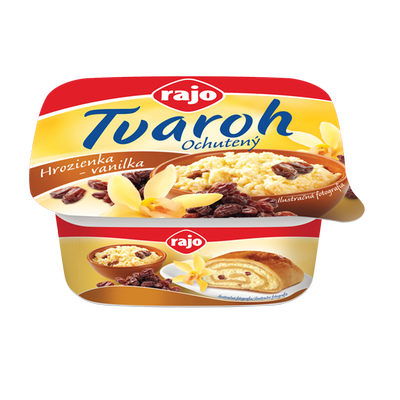 Obrázok RAJO TVAROH OCHUTENÝ HROZ.-VANILKA 250G