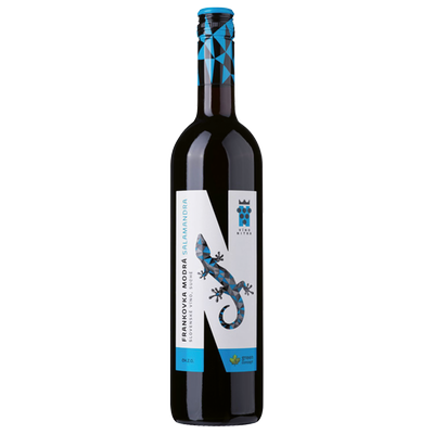 Obrázok NITRA FRANKOVKA MODRÁ SALAMANDRA 0,75L