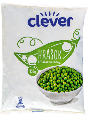 Obrázok CLEVER HRÁŠOK HLBOKOZMRAZENÝ 450G