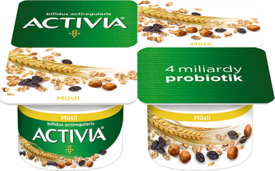 Obrázok DANONE ACTIVIA MUSLI 4X120G