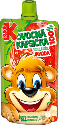 Obrázok KUBÍK 100% JABLKO-MRKVA-BANÁN 100G
