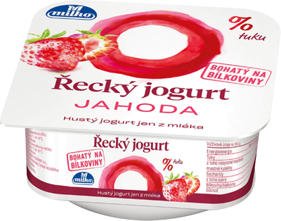 Obrázok MILKO GRÉCKY JOGURT 0% JAHOHA 140G