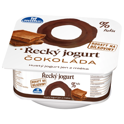 Obrázok MILKO GRÉCKY JOGURT 0% ČOKOLÁDA 140G