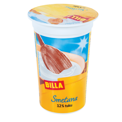 Obrázok BILLA SMOTANA NA VARENIE 12% 200G