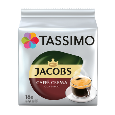 Obrázok TASSIMO JACOBS CAFFE CREMA 112G