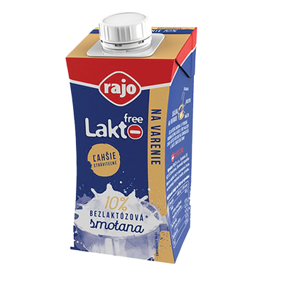 Obrázok RAJO LAKTOFREE SMOTANA NA VAR. 10% 200ML