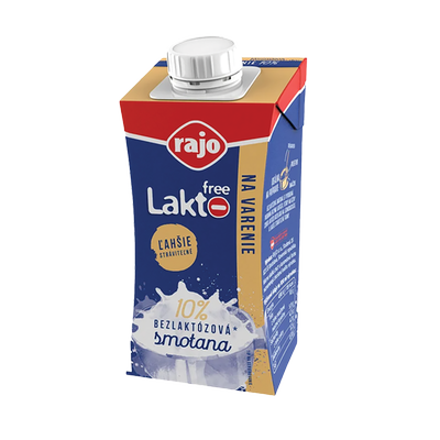 Obrázok RAJO LAKTOFREE SMOTANA NA VAR. 10% 200ML