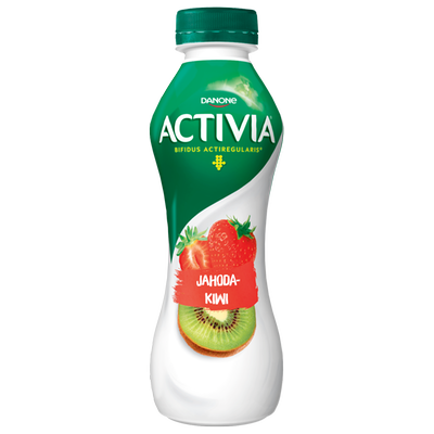 Obrázok DANONE ACTIVIA NÁPOJ JAHODA/KIWI 280G