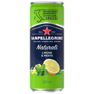 Obrázok SANPELLEGRINO CITRÓN 0,33L PLECH