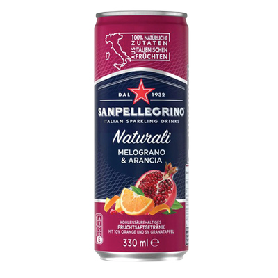 Obrázok SANPELLEGRINO POMARANČ 0,33L PLECH