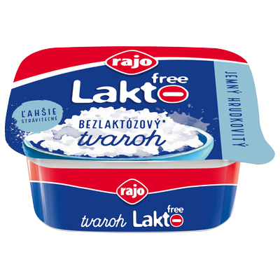 Obrázok RAJO LAKTOFREE TVAROH JEMNÝ HRUD. 180G