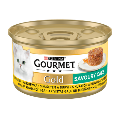 Obrázok GOURMET GOLD SAVOURY KURA A MRKVA 85G