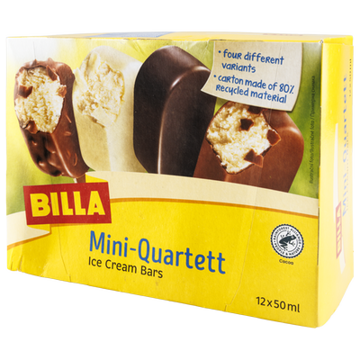 Obrázok BILLA MINI QUARTETT 12X50ML