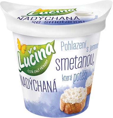 Obrázok LUČINA NADÝCHANÁ SO SMOTANOU 140G