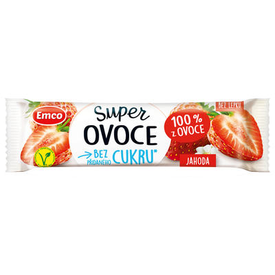Obrázok EMCO SUPER TYČ.100%OVOCIE JAHODA 30G