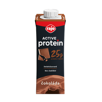 Obrázok RAJO ACT. PROT. ML. NÁPOJ ČOKOLÁDA 250ML